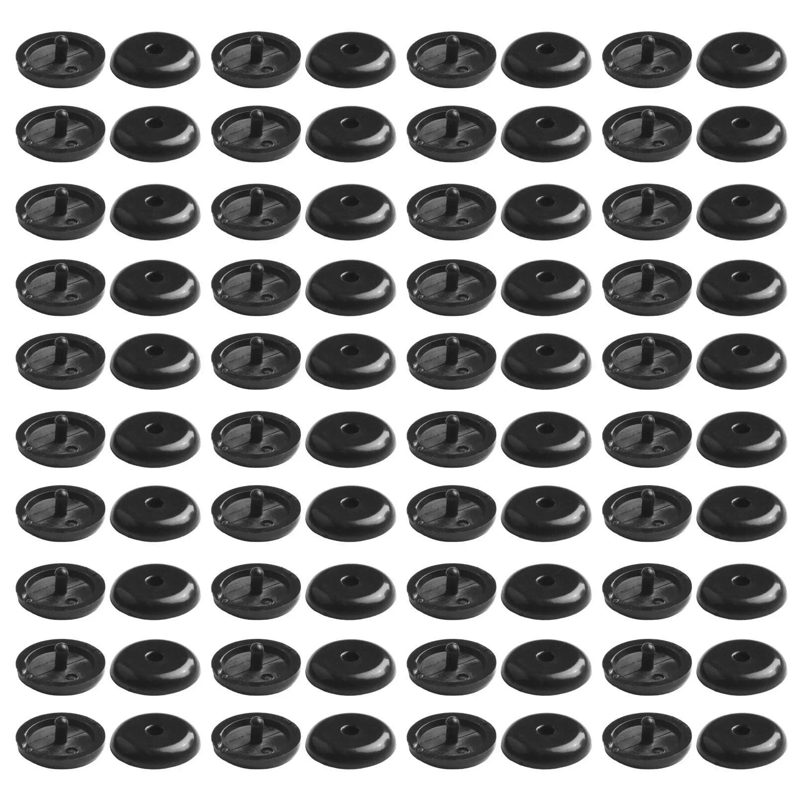 Buckle Stopper Seat Belt Button Pack 20 Pairs for Car