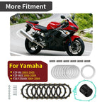 Complete Clutch Kit Heavy Duty Springs W/Gasket for Yamaha YZF-R6S (2006–2009)