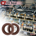 Set of 2 Oil Seal Rotary Shaft Seal FKM Rubber 20x30x10mm