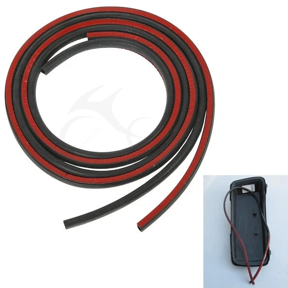 Rubber Seal Gasket for Harley Saddlebag Lids (2014–2023)