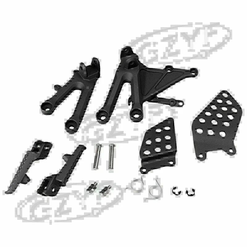 Set of 2 Front Rider Foot Pegs Footrests for Honda CBR1000RR (2004–2007)