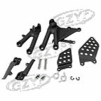 Set of 2 Front Rider Foot Pegs Footrests for Honda CBR1000RR (2004–2007)