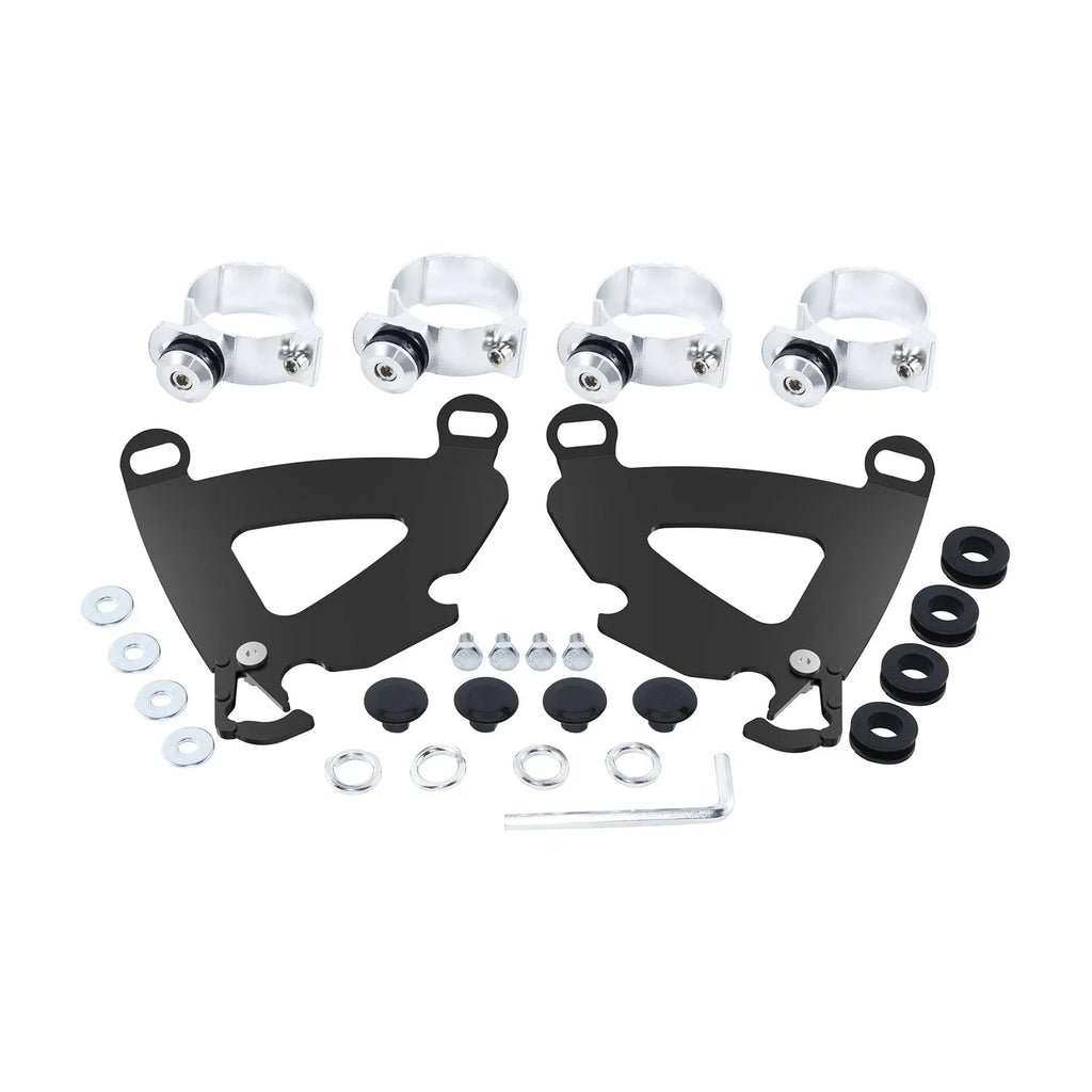 49mm Gauntlet Fairing Trigger Lock Mount for Harley Dyna Super Glide (2007-2014)