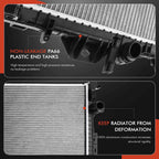 Radiator for Ford Focus (2013–2018) 2.0L Turbocharged Aluminum