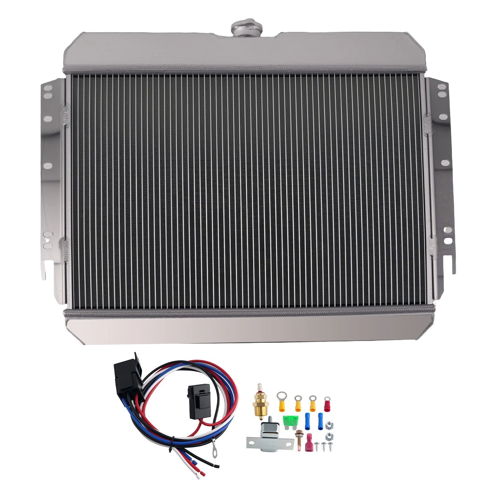 Aluminum 3 Row Radiator Fan for Chevrolet Bel Air/Caprice (1963–1968)