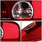 Right Passenger Tail Brake Light Reverse Lamp Chrome for Colorado Canyon (2004–2012)