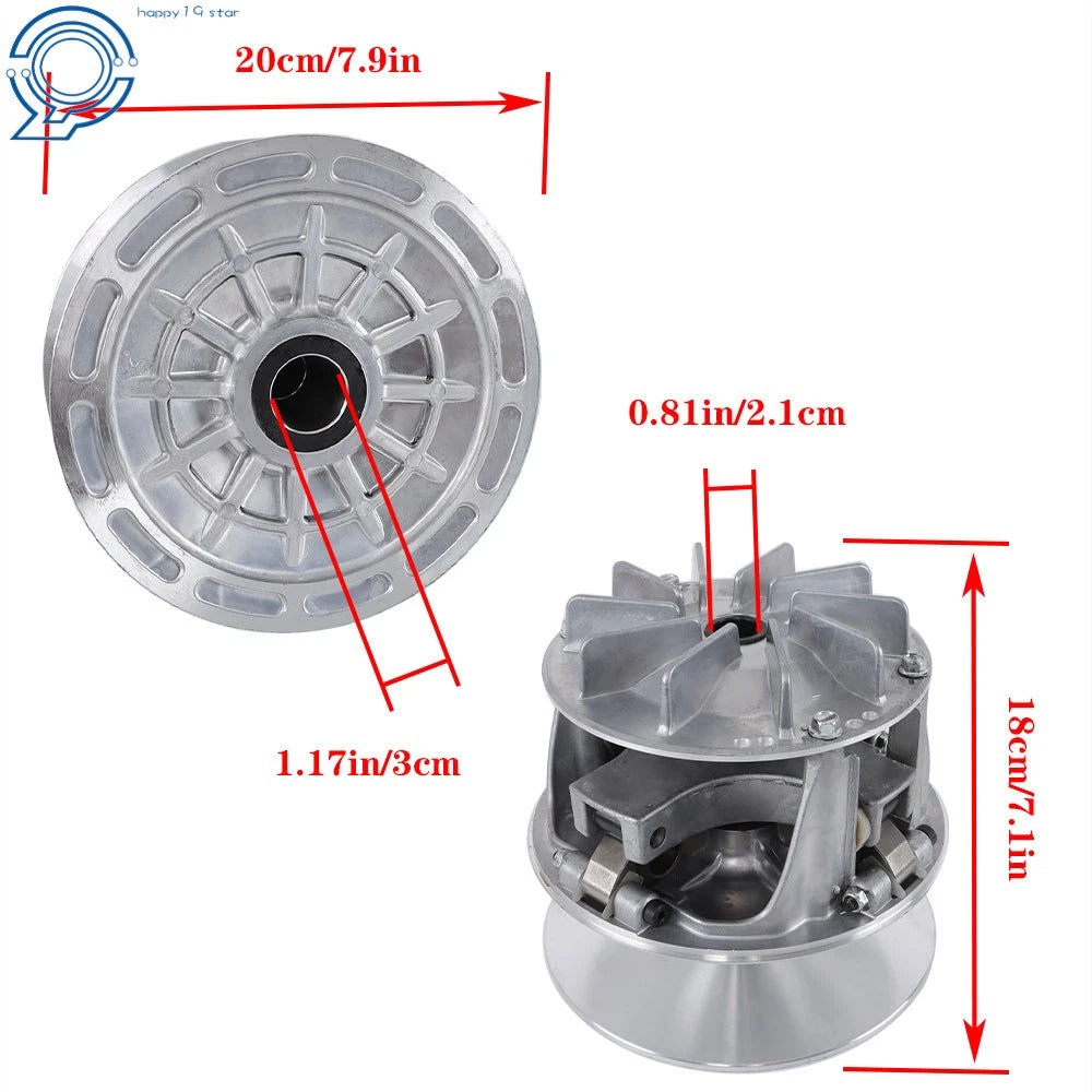 Primary Drive Clutch for John Deere Gator XUV620i, XUV625i (2007–2017)