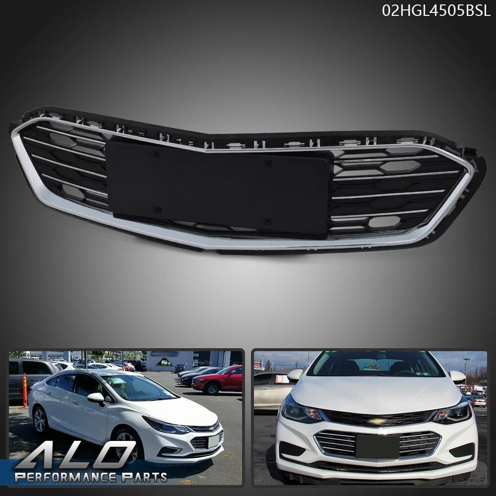 Front Bumper Lower Middle Grille for Chevrolet Cruze (2016–2018)