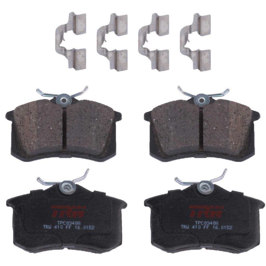 Brake Pad Set for Volkswagen Jetta (1994–2018) Rear