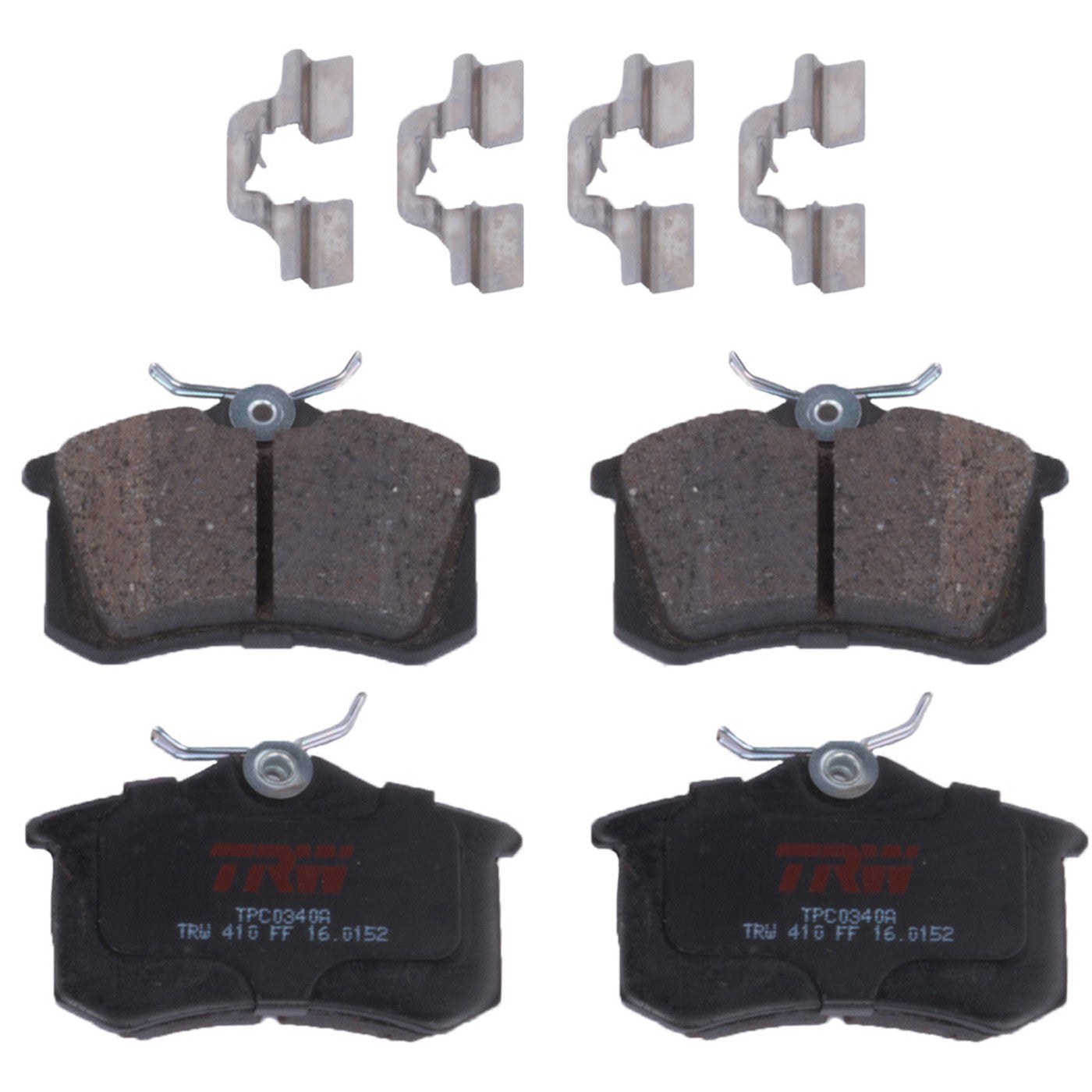 Brake Pad Set for Volkswagen Jetta (1994–2018) Rear