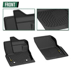 Set of 4 All-Weather TPE Floor Mats for Ford Fusion (2017–2020)