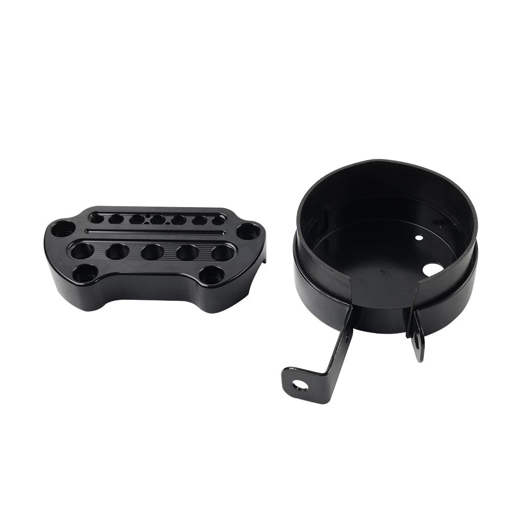 Side Speedometer Bracket Relocation Clamp for Harley Sportster XL 883 (2004–2023)