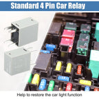 2X 4 Pin Power Relay 68083380AA 12VDC for Dodge Ram Jeep 