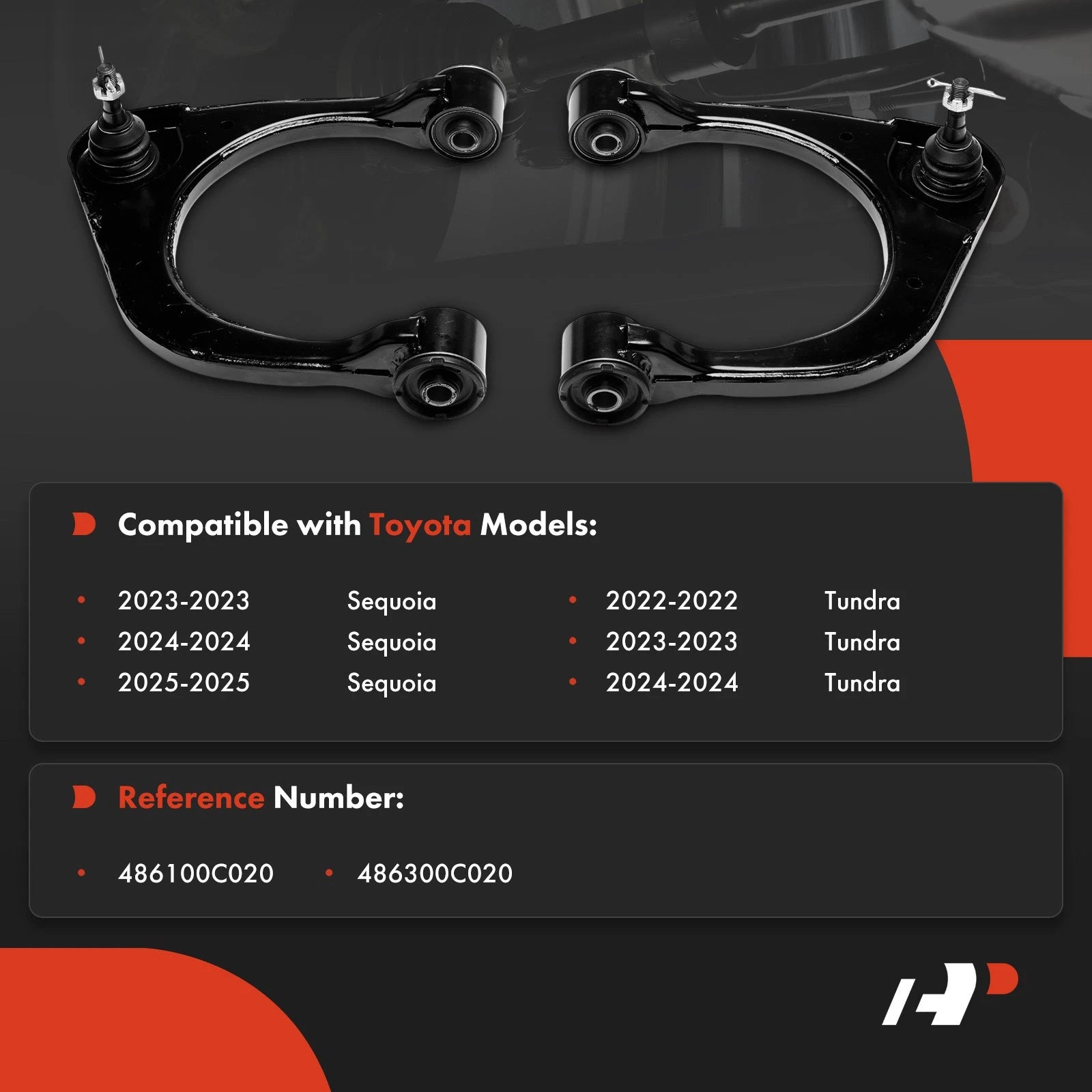 Front Upper Control Arm for Toyota Tundra Sequoia (2022â2024)