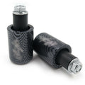 Rubber Weight Bar Ends for Kawasaki Ninja 250R EX250 (1987–2012) & 650R EX650R (2006–2012)