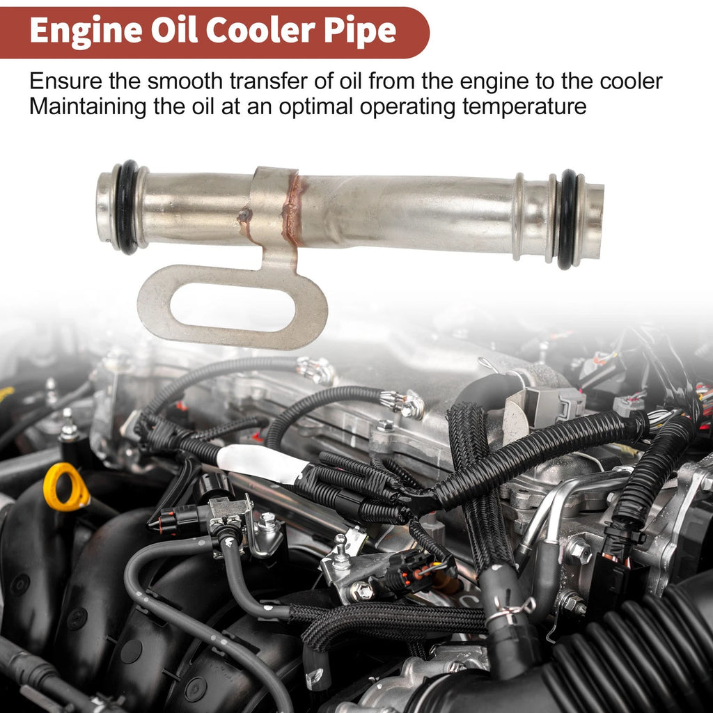 Inlet Engine Oil Cooler Tube for Chevrolet Sonic 1.8L L4 (2012–2018) No. 55353327