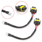 2pc Conversion Wire H11 to H11B Connector for LED Headlight Bulbs (2011–2019)