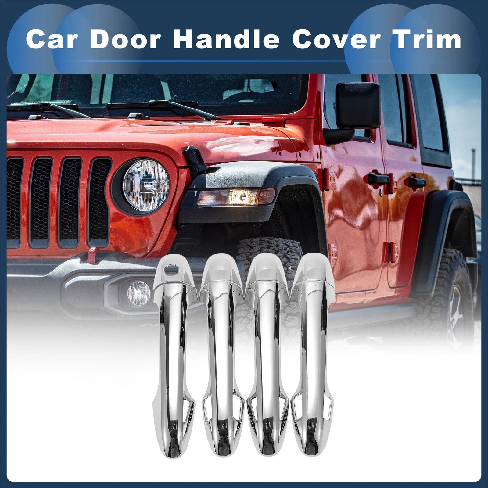 Door Handle Cover Trim for Toyota Highlander (2014–2019)
