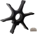 Water Pump Impeller with Key for Suzuki 2 Stroke 40-60 HP Outboard (17461-96300)