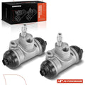 2X Rear Drum Brake Wheel Cylinders for Kia Rio (2003–2005)