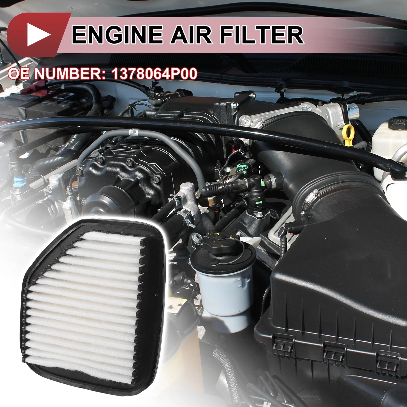 Engine Air Filter No. 1378064P00 for Nissan Clipper Rio NV100 (2011–2023)