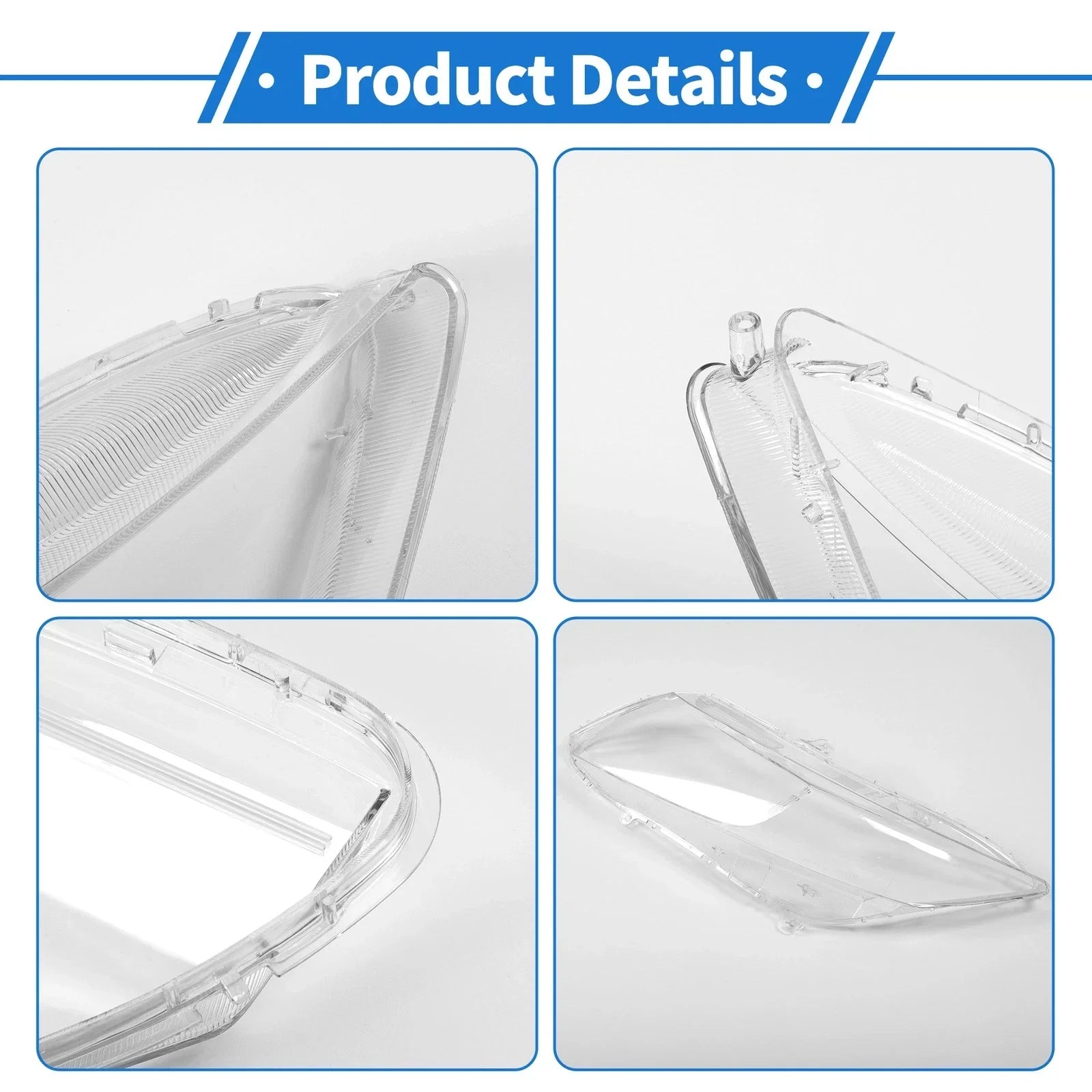 Car Front Left Headlight Lens Cover for Honda Civic (2012-2015)