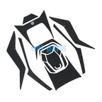 Tank Pad Protector Grip Sticker for Sym Husky ADV300 (2023–2025)