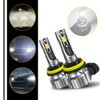 2X H11 LED Headlight Low Beam Bulb 6500K 36000LM for