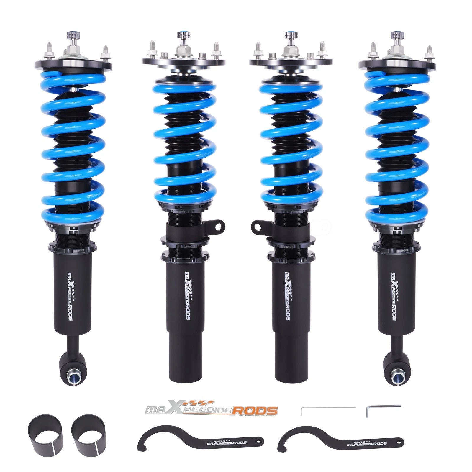 MaXpeedingrods T6 Coilovers 24 Way Shocks for BMW 520 523 525 E39 (1995–2003)