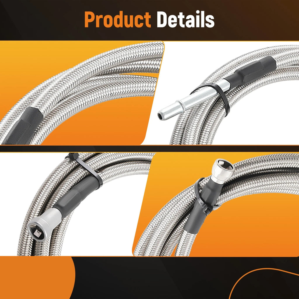 Fuel Line Repair Kit for Chevy Cobalt HHR (2005–2010) 819-801 QFF0015SS