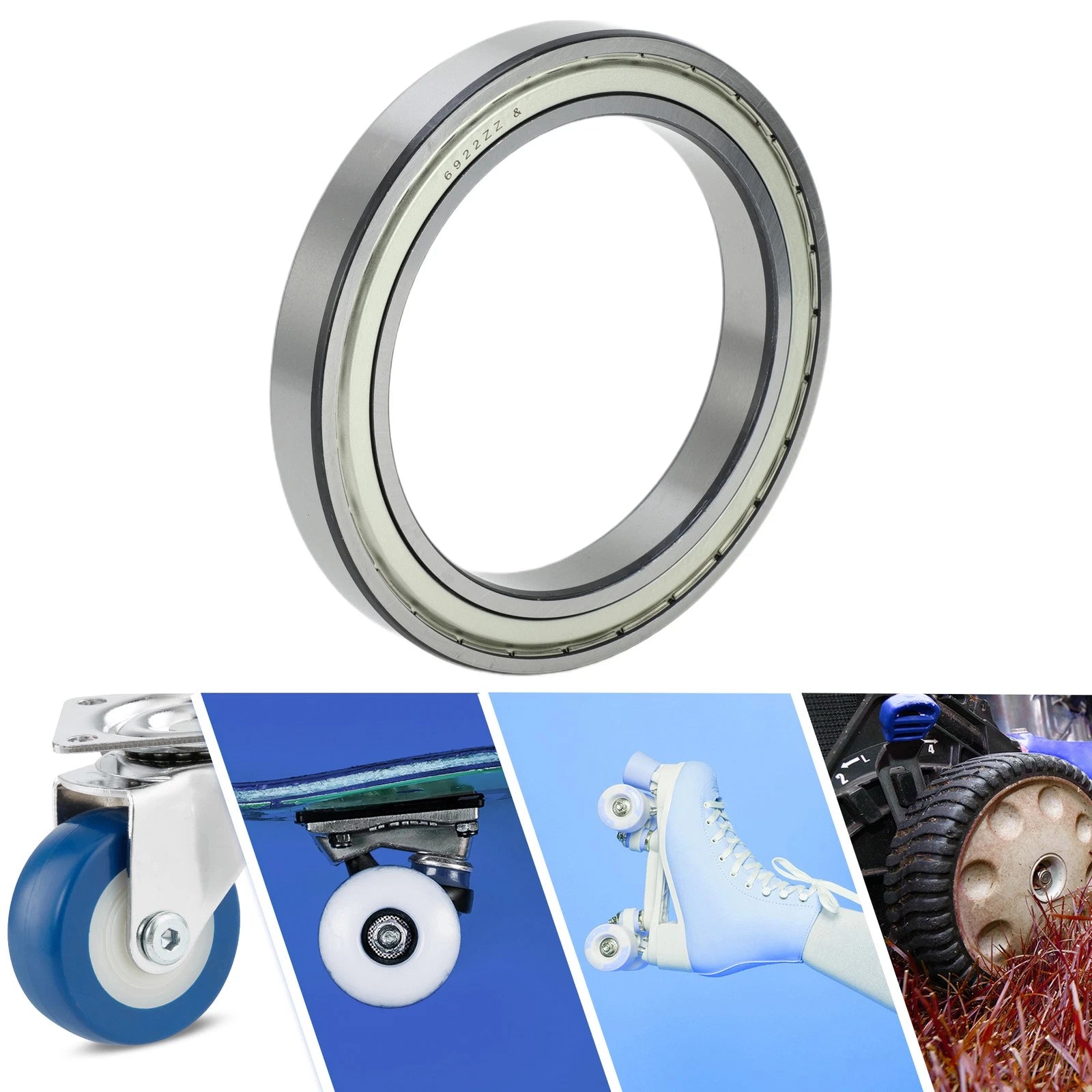 Deep Groove Ball Bearing 110x150x20mm for Scooter Skateboard (N/A)