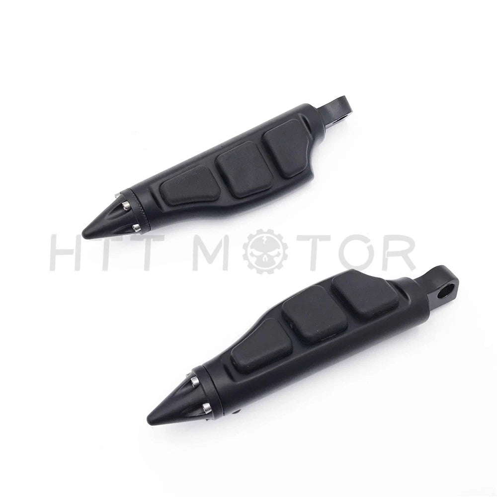 Foot Pegs for Harley Sportster, Dyna, Honda, Kawasaki Vulcan, Suzuki (All Years)