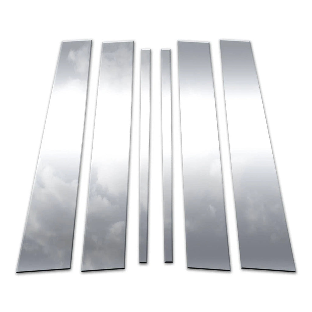 Diamond Grade 6pc Stainless Steel Pillar Post Covers for 2019-24 Honda Passport