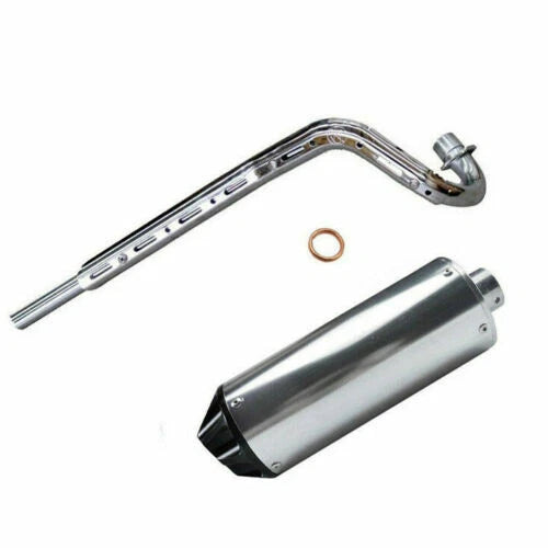 Exhaust Pipe Oval Muffler for Lifan 90CC 125CC 140CC (SDG SSR 107 109 125) EX05