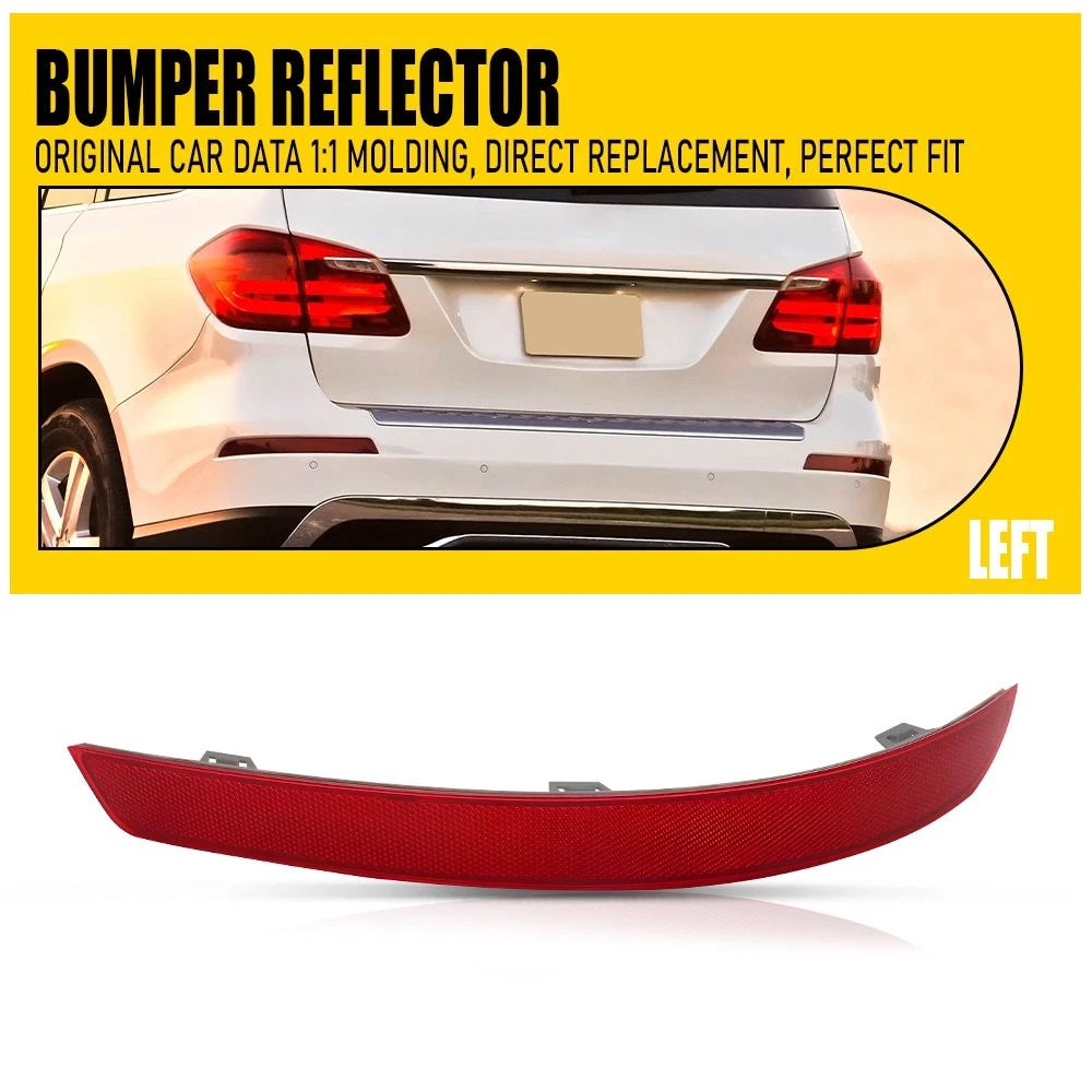 Rear Bumper Left Reflector for Mercedes Benz GL Class (2007–2012)