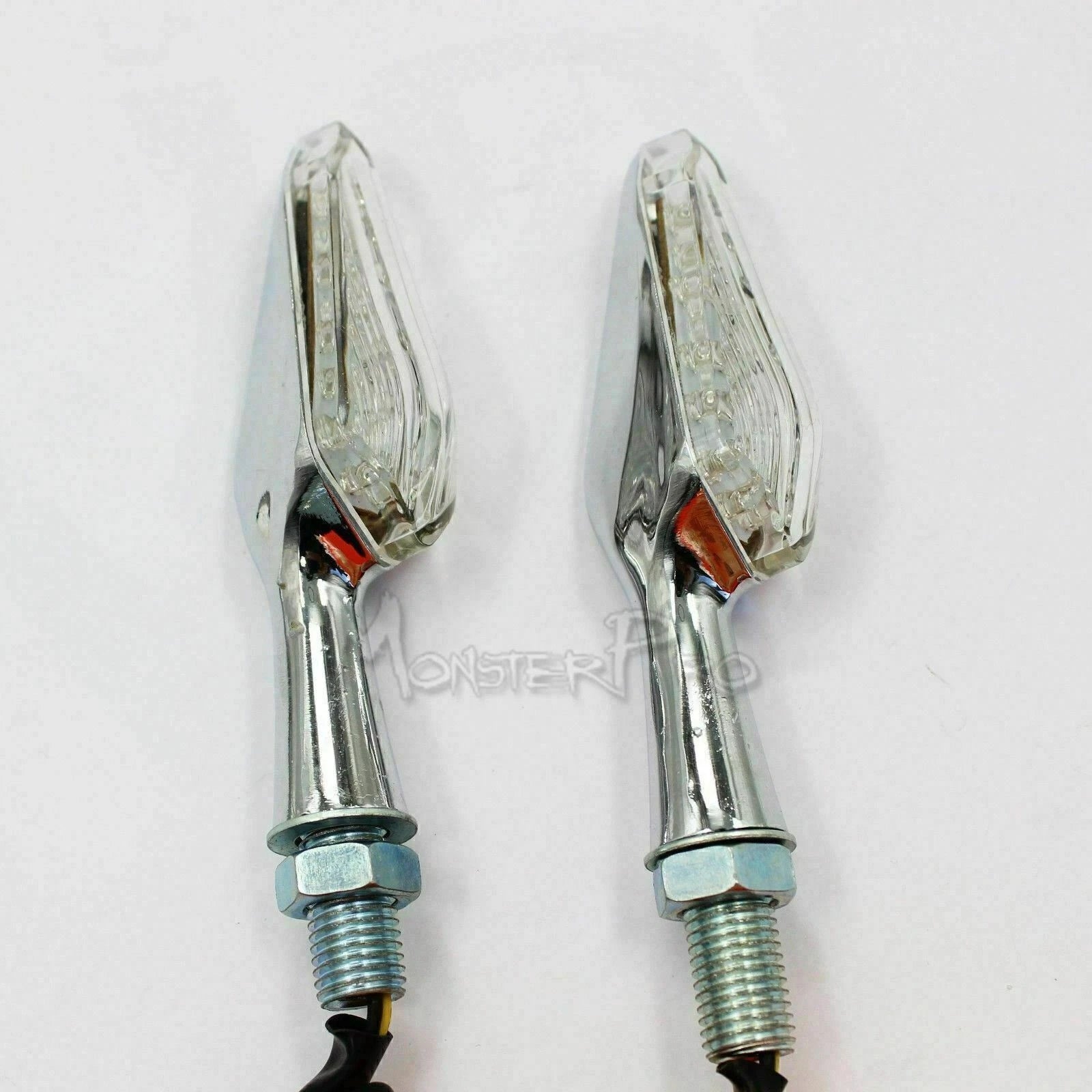 4X LED Turn Signal Indicators for Honda CBR 600 1000 1100 RR (2000–2023)