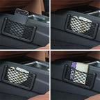 Storage Bag Holder for Car Seat Side Mesh Elastic Net