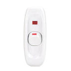 Inline OnOff Switch for Table Desk Lamp (250V 10A) with LED Indicator