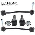 Set of 4 Front Sway Bar Links & Lower Ball Joints for Ford 4WD