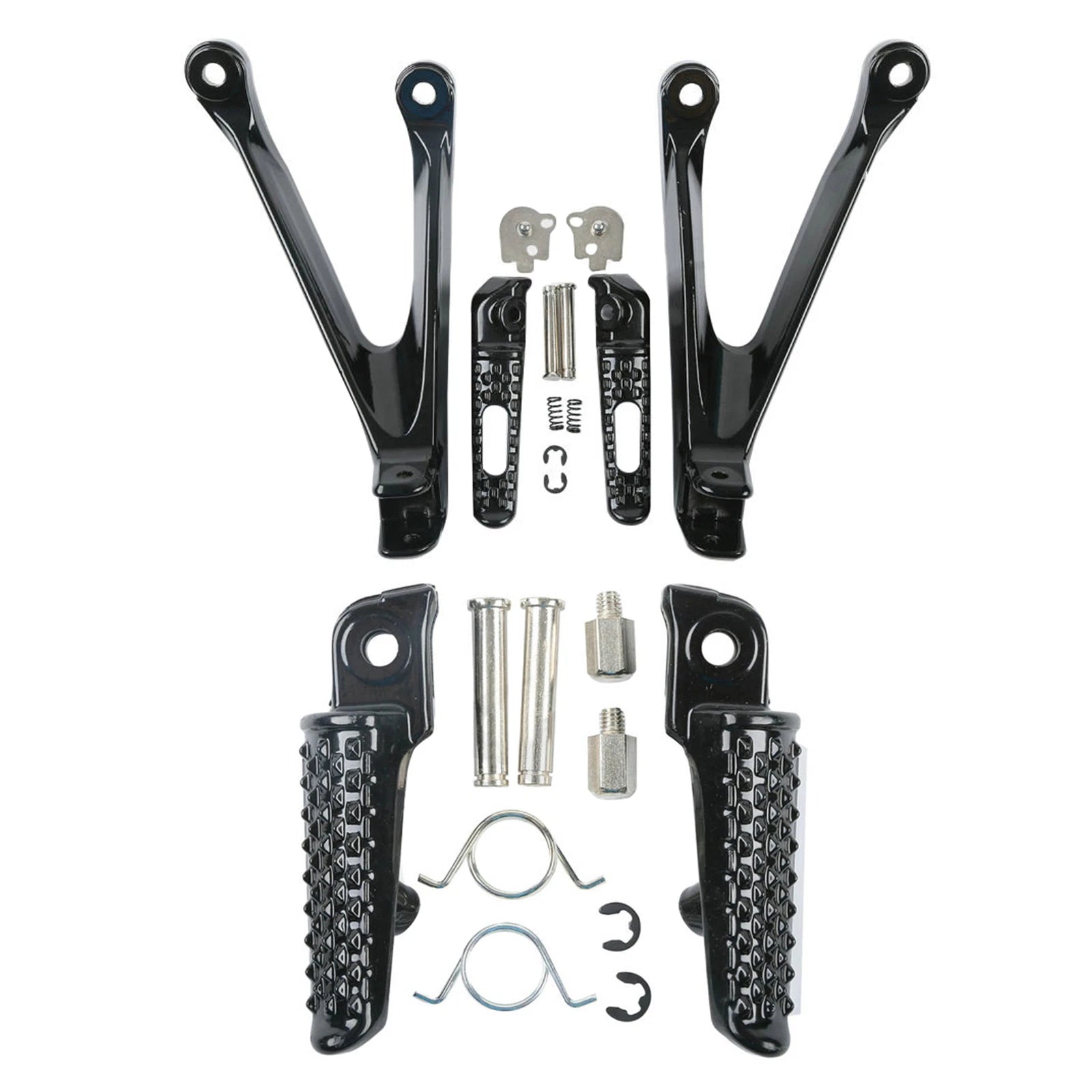 Driver Rear Passenger Foot Pegs Bracket for Honda CBR1000RR (2008–2016) 12009
