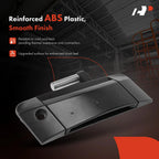 2X Front Smooth Black Exterior Door Handle for Nissan 350Z (2003–2009)