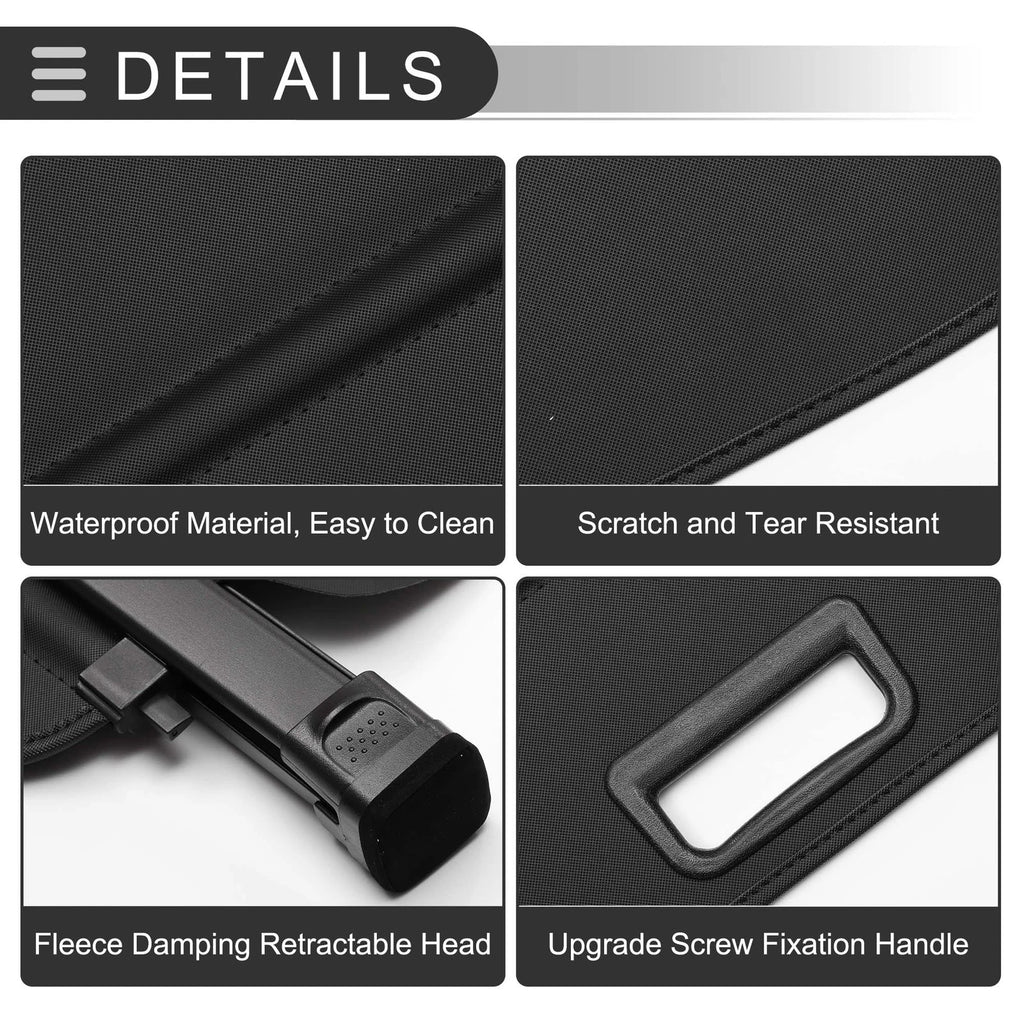 Retractable Cargo Cover for Toyota Highlander (2008–2013) Gloss Black