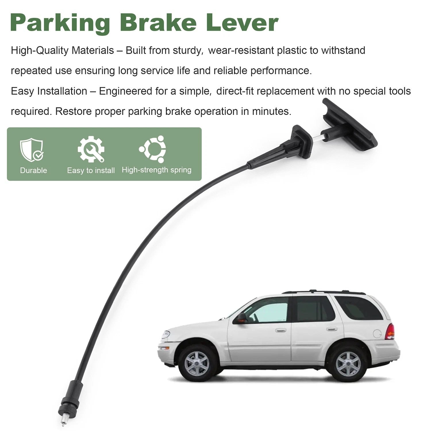 Parking Brake Release Handle for Chevrolet S10 (1995–2004) 15025402 15027989