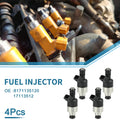 Set of 4 Fuel Injectors No.8171135120 for Chevrolet Cavalier (1998–2000)