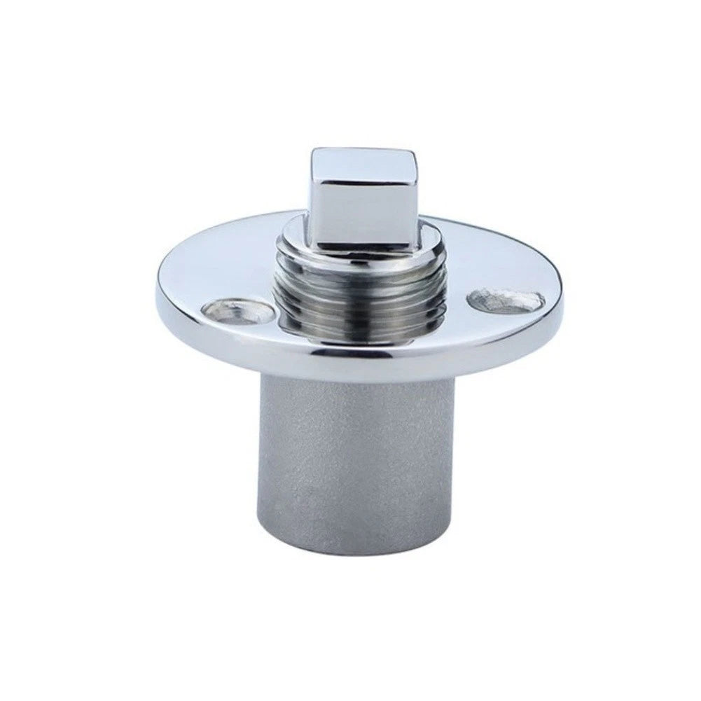 Drain Stopper for Yacht Boat Garboard Outlet (316 Stainless Steel, 5-4.6cm)