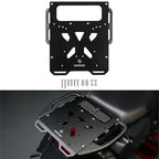 Aluminum Rear Luggage Rack Bracket Plate Kit for Kawasaki KLR650 (2008–2018)