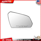 Heated Mirror Glass Right Side for Hyundai Sonata (2015–2019) w/ Spotter 87611C2000