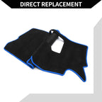 Dashboard Cover Mat for Mazda CX-30 (2020–2024) Black Blue 1 Set