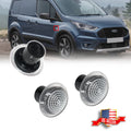 2X Clear Side Fender Marker Lights for Ford Transit Connect (2010–2021)