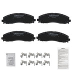 Rear Ceramic Brake Pads Kit for Ford F-250 F-350 Super Duty (2013–2022) D1691